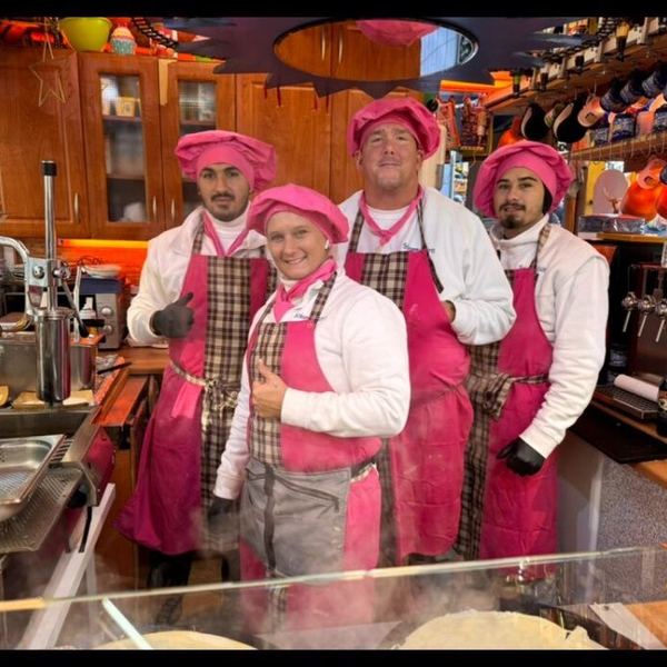 Team in Pink